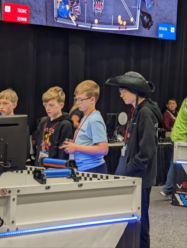 Triadelphia Middle School Robotics Team Ends Run at World Championships